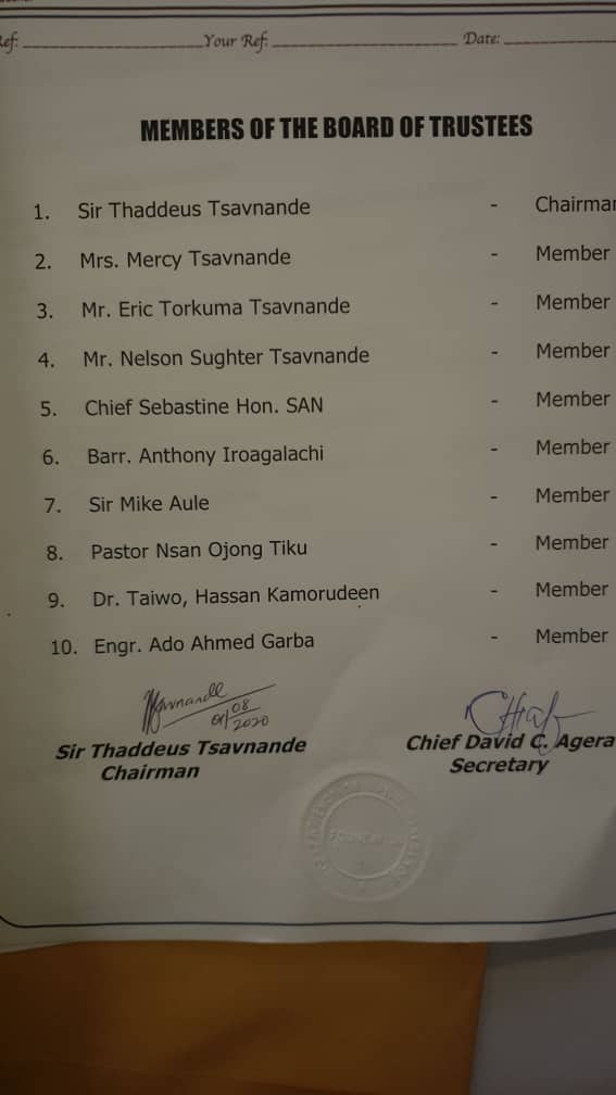 chairman election